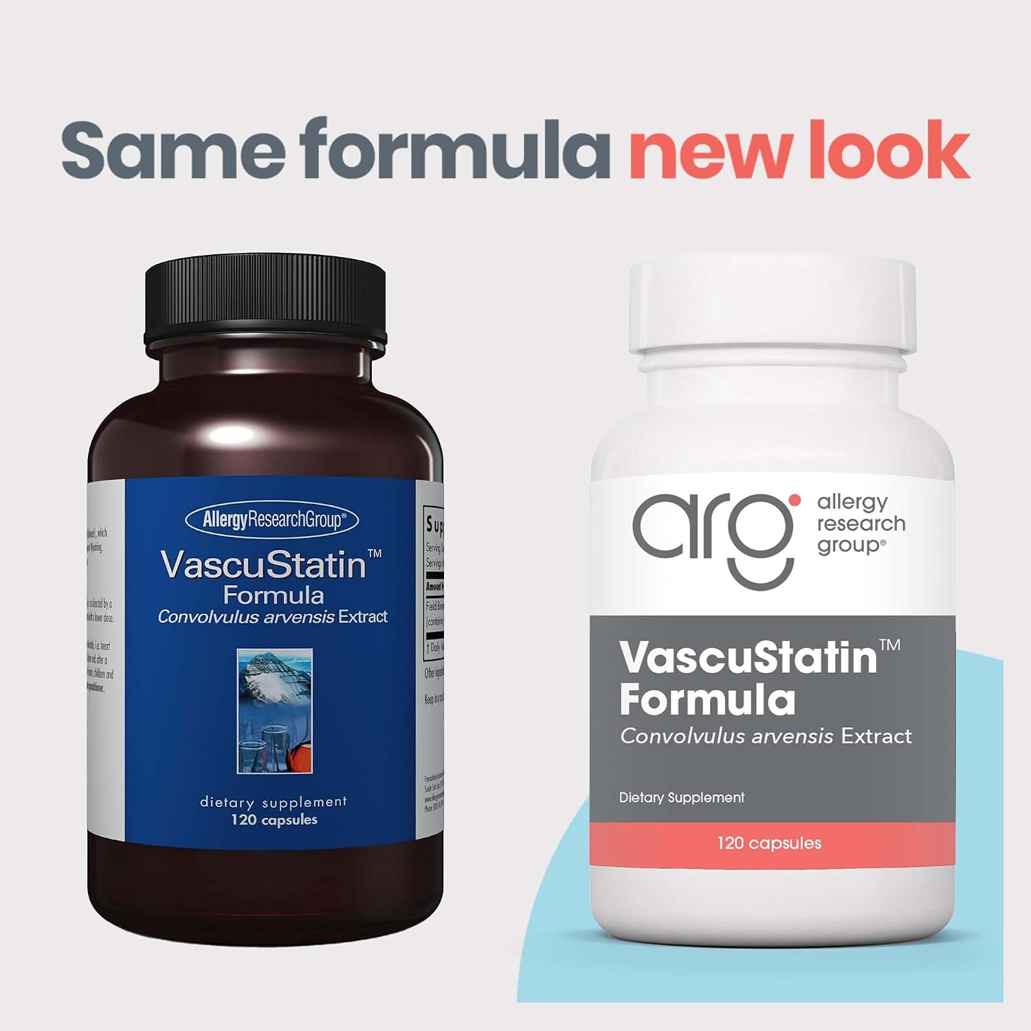 Allergy Research Group VascuStatin Formula - 120 Cápsulas