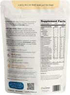 Vanilla Mighty Milk - Proteína en Polvo y Multivitamínico Diario para Niños con Probióticos y Espinacas Orgánicas - 15-30 Servicios