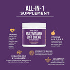 Dog Multivitamin Soft Chews - 120ct - Natural Rapport