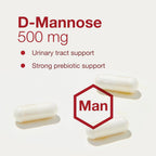 Protocol for Life Balance D-Manosa 500 mg - 90 Cápsulas Veganas