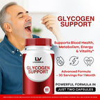LIVORKA Glycogen Support - Cápsulas de Glucógeno, 30 Cápsulas