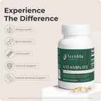 Vitamina D3 2000 UI – 100 Cápsulas Blandas Sin Gluten