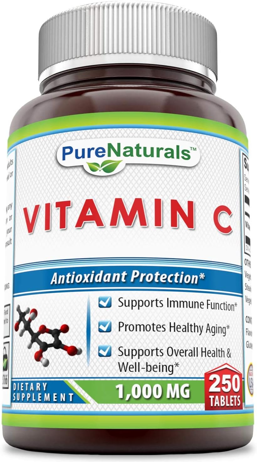 Pure Naturals Vitamina C 1000 mg, 250 Comprimidos