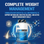 Evlution Nutrition Leanmode + Probiotic - 15 mil millones UFC, 40 cápsulas
