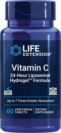 Life Extension Vitamina C 24 Horas Fórmula Liposomal Hydrogel - 60 Comprimidos