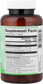 Vitacost Synergy Pantetina, 120 tabletas