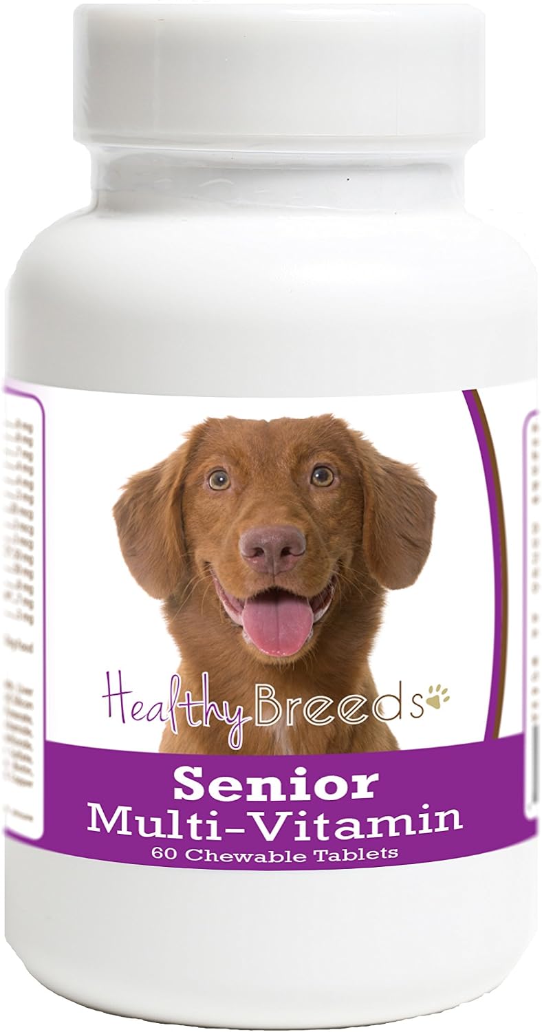 Healthy Breeds Multivitamínico para Perros Mayores - 60 Comprimidos Masticables