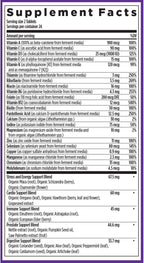 New Chapter Multivitamínico Avanzado para Hombres - Fórmula con Nutrientes Esenciales Fermentados, 72 comprimidos