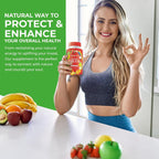 Nature's Core Suplemento de Frutas y Verduras - 360 Cápsulas - 100% Natural, Vegano, Sin Soja
