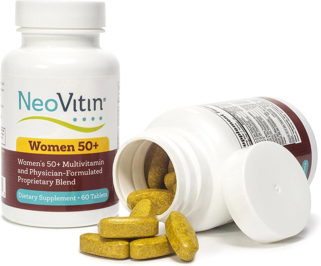 NeoVitin Multivitamínico Mujeres 50+ Fórmula Brilliant Blend – 60 Comprimidos