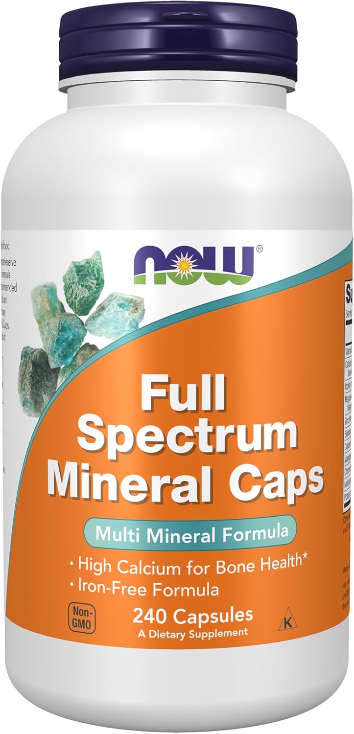 Full Spectrum Mineral Caps - Complejo Multimineral, 240 Vegan Capsules