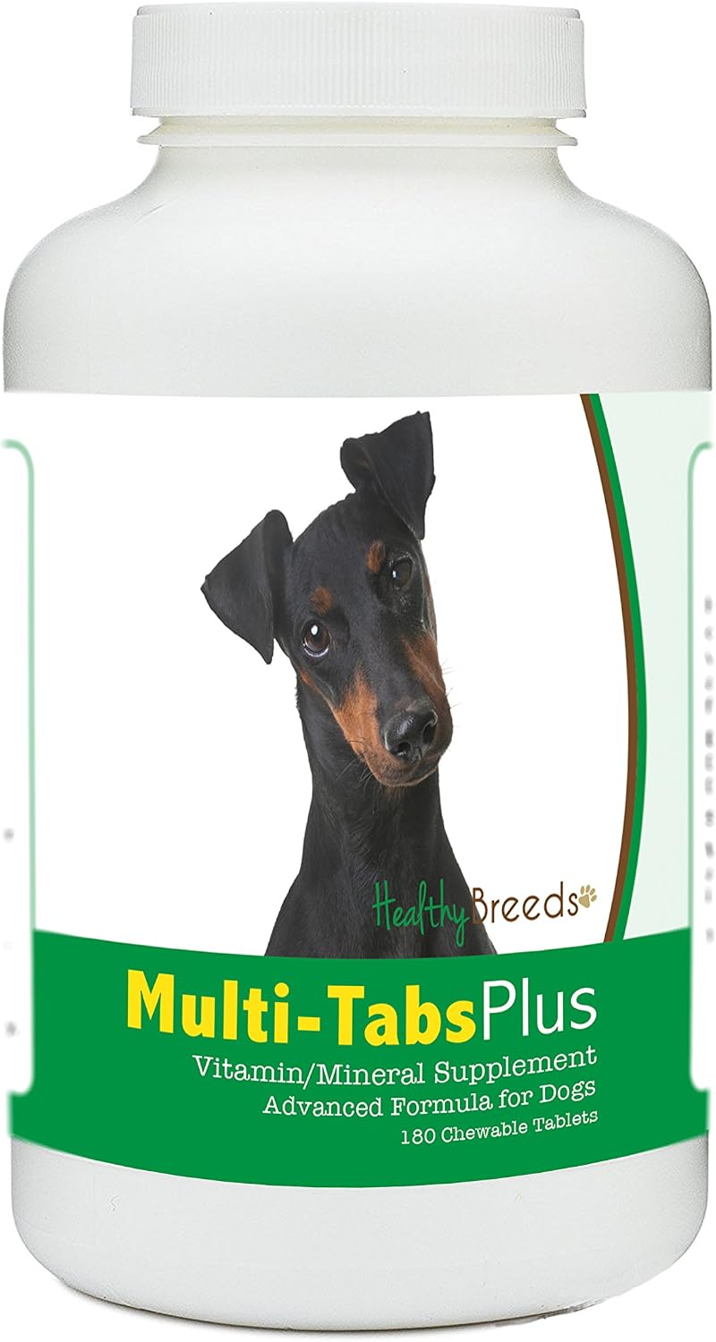 Healthy Breeds Manchester Terrier Multi-Tabs Plus Chewable Tablets 180 Count