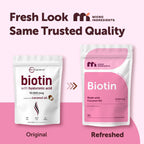 Biotina 10.000 mcg con Ácido Hialurónico + Aceite de Coco | 365 Cápsulas
