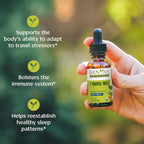 Banyan Botanicals I Travel Well Liquid Extract - Travel Immune Support - with Ashwagandha and Ginger - 30 ml (1 fl. oz.) - Organic, Vegan