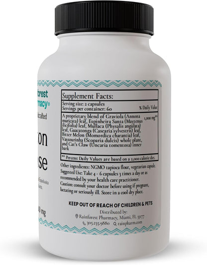 N-Tense Soursop Graviola 500mg - 120 Cápsulas Vegetarianas – Image 3