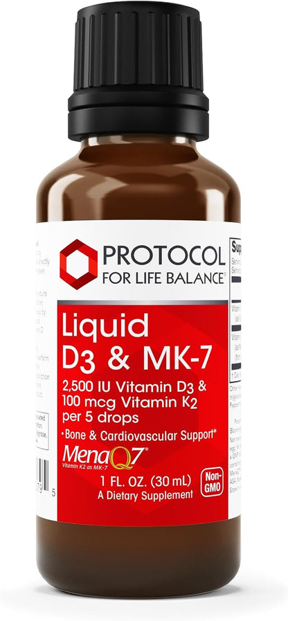 Protocol for Life Balance – Vitamina D3 y K2 – Vitamina D: Contribuye a la absorción y utilización normal del – Image 1