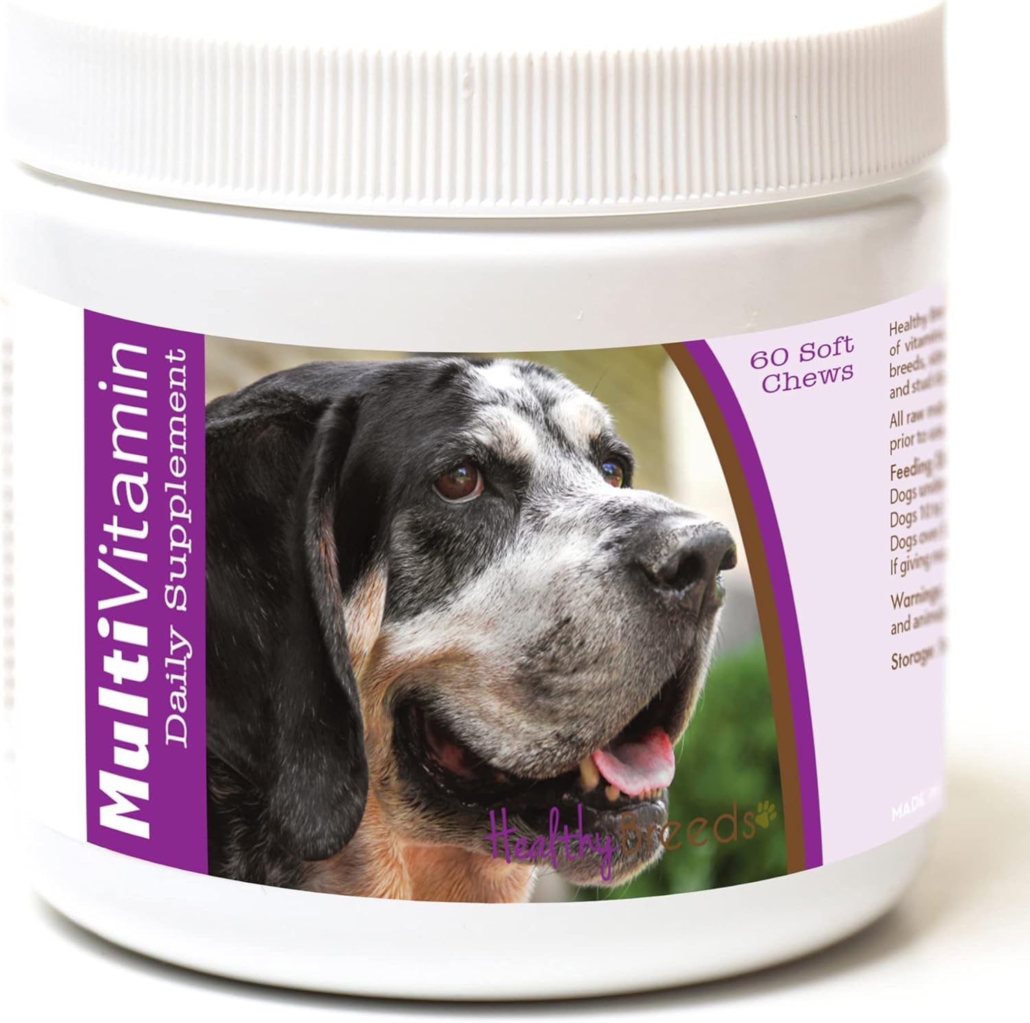 Healthy Breeds Multivitamínico Masticable para Perros – 60 Unidades