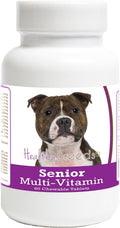 Healthy Breeds Multivitamínico Senior para Perros Staffordshire Bull Terrier - 60 Comprimidos