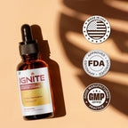 Ignite Amazonian Sunrise Drops - Complemento Líquido, Fórmula Avanzada Natural (5 Pack - 5 Meses)