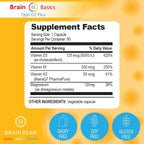 Brain Basic Opti D3 Plus - Vitamina D3 5000 UI con K1, K2 y Magnesio - Apoyo para Huesos, Músculos e Inmunidad
