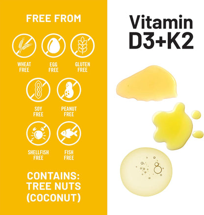 NatureWise Vitamina D3 + K2 Vegana con Aceite MCT de Coco Orgánico - 5000 UI D3 + 100 mcg K2 - 90 Cápsulas Blandas – Image 8