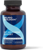 Neurobiologix Gut Histamine Support – Apoyo Digestivo e Inmune con Vitamina C, NAC y Bromelina, Favorece la Respuesta a la Histamina de los Alimentos, 60 Cápsulas Vegetarianas
