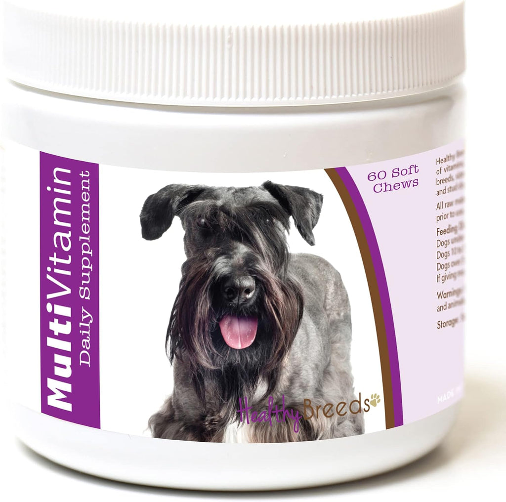 Healthy Breeds Cesky Terrier Multivitamínico Masticable Suave, 60 unidades