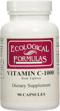 Ecological Formulas - Vitamina C-1000 de Tapioca, 90 cápsulas
