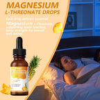 Magnesium L-Threonate Líquido Gotas Sabor Piña 60ml