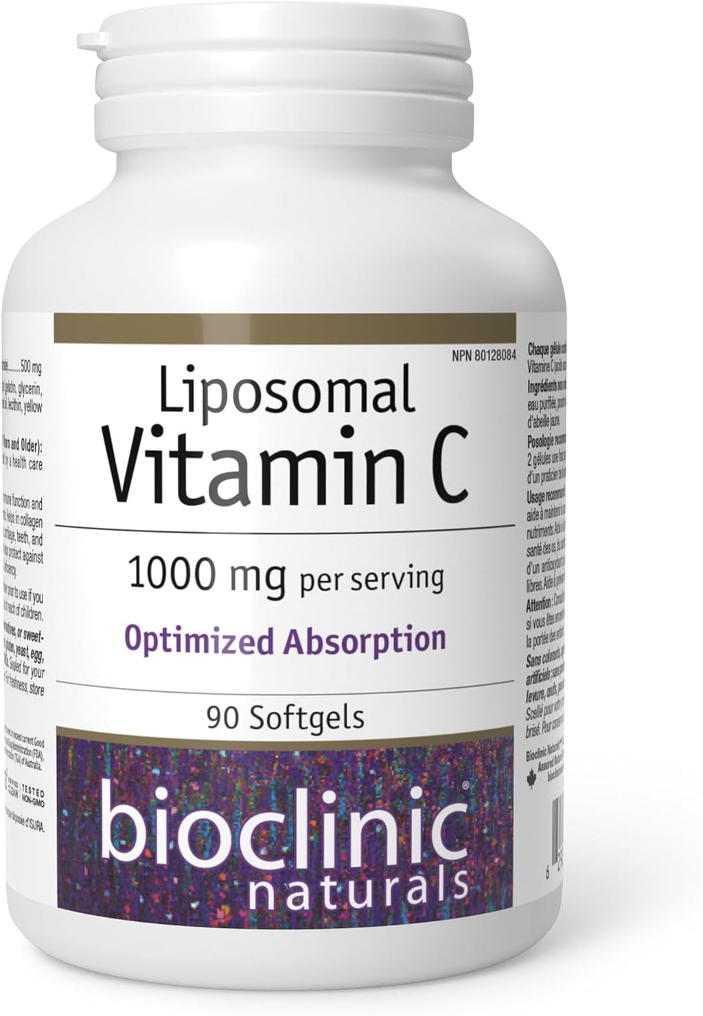 Bioclinic Naturals - Vitamina C Liposomal, 90 Cápsulas Blandas