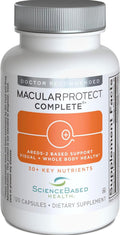 ScienceBased Health MacularProtect Complete – Suplemento Ocular AREDS 2 y Multivitamínico Diario, 120 Cápsulas