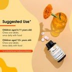 I’m Nutrients Calm Mind | Suplemento para Niños con Azafrán, Magnesio, Vitamina B6 y Zinc | Sabor Natural | 60 Comprimidos Masticables