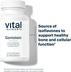 Vital Nutrients Genistein - 60 Cápsulas - Complemento Vegano