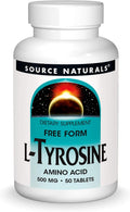 Source Naturals L-Tirosina 500 mg - 50 Comprimidos
