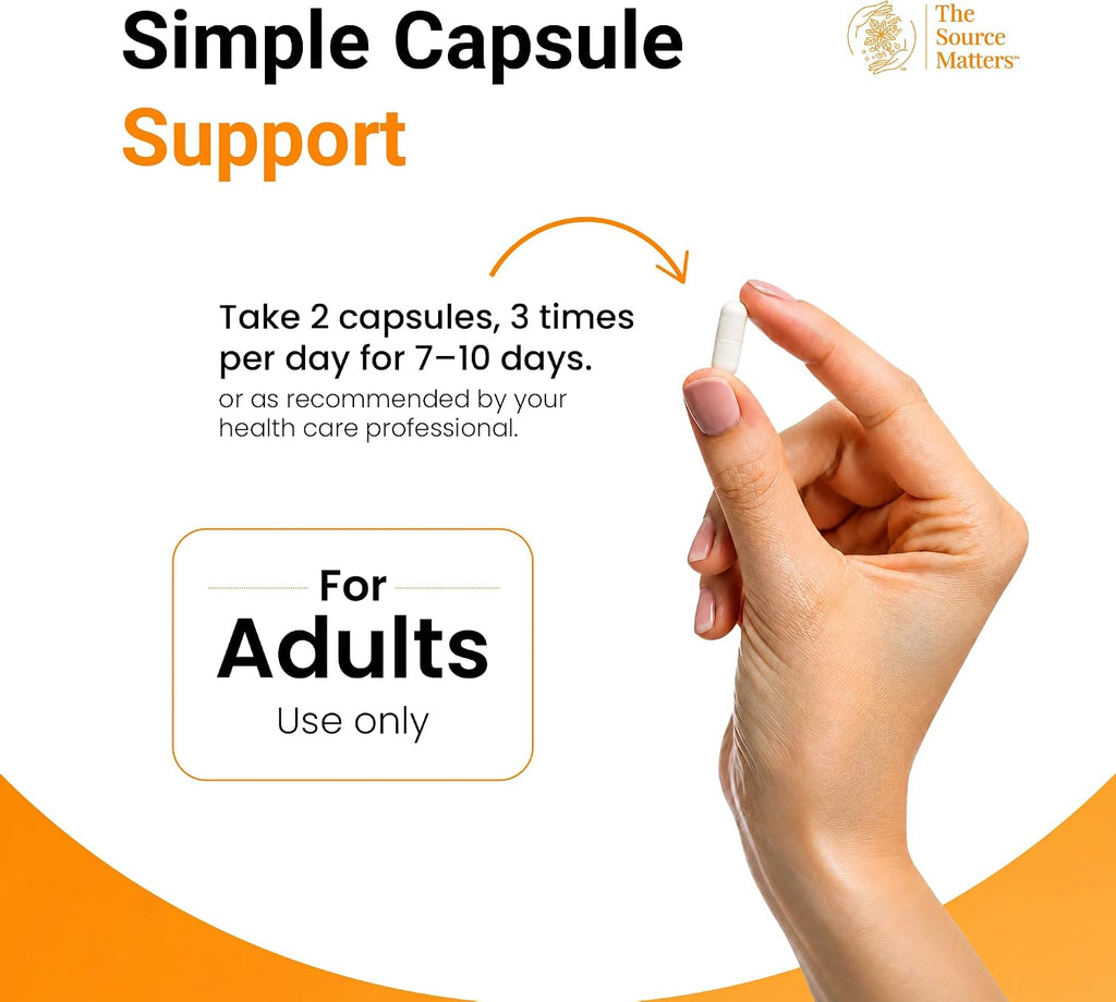 Alleviator Clear-ME SR Seasonal Allergy Relief and Immune Support | Quercetin, Bromelain, Stinging Nettles, NAC, and Vitamin C (40 Cápsulas)