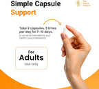 Alleviator Clear-ME SR Seasonal Allergy Relief and Immune Support | Quercetin, Bromelain, Stinging Nettles, NAC, and Vitamin C (40 Cápsulas)