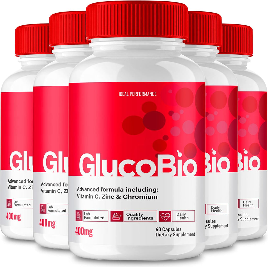 GlucoBio Cápsulas (5 Pack)