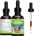 Pet Wellbeing Young at Heart for Dogs - Cardiovascular Support for Senior Dogs - 59 ml Liquid Formula