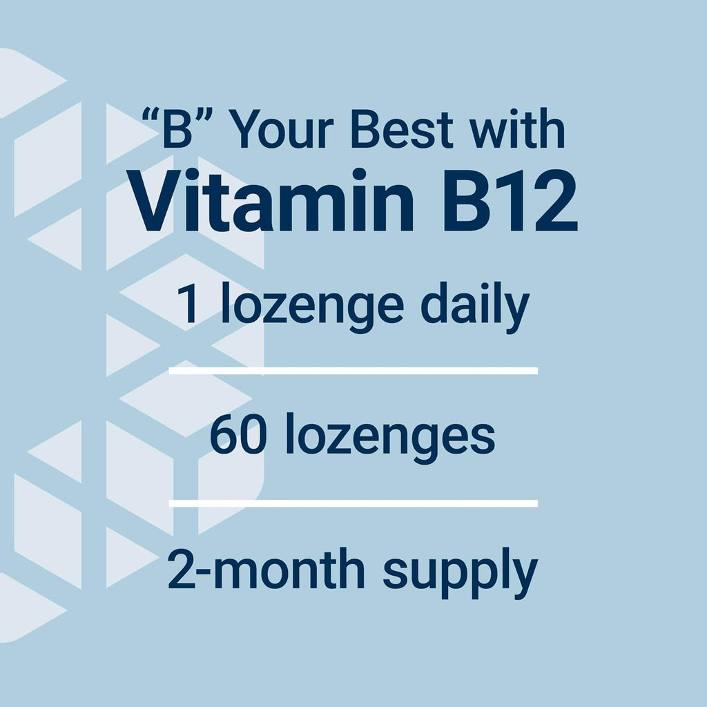 Life Extension B12 Elite - 60 Comprimidos de Vitamina B12 con Adenosilcobalamina y Metilcobalamina