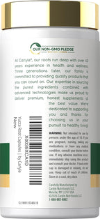 Carlyle Extracto de Raíz de Yuca | 120 Cápsulas | Suplemento Herbal | No GMO y Sin Gluten