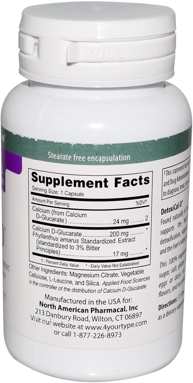 D'Adamo Personalized Nutrition Detoxical-D, 90 Comprimidos