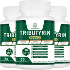 Tributirina 900mg - Complejo para la Salud Intestinal con Granada y Hongos, 180 Cápsulas (Pack de 3)