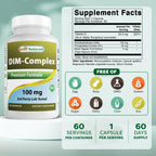 Best Naturals Complejo DIM 100 mg 60 Cápsulas