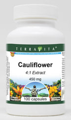 Cauliflower 4:1-450 mg (100 Cápsulas) - Terravita