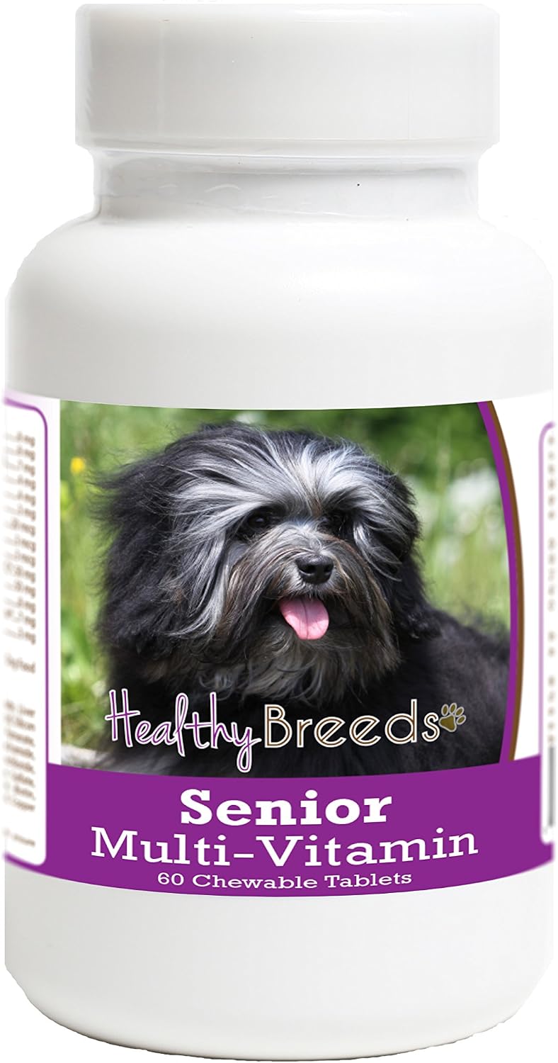Healthy Breeds Lowchen Senior Dog Multivitamin Tablets 60 Count