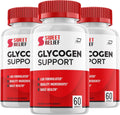Sweet Relief Glycogen Support Capsules - Suplemento de Glicógeno, Fórmula Avanzada (3 Paquetes, 180 Cápsulas)