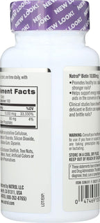 Natrol Biotina 10.000 mcg 100 Comprimidos