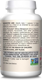 Jarrow Formulas Bergamota Cítrica 500 mg - 60 Cápsulas Vegetales