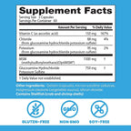 Doctor's Best Fórmula Sinérgica de Glucosamina con MSM, 180 Cápsulas