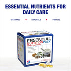 Paquetes Multivitamínicos Todo en Uno para Mujeres y Hombres Mayores de 50 - Omega 3, Magnesio, Vitamina D3 y Bioflavonoides Cítricos - 30 Sobres